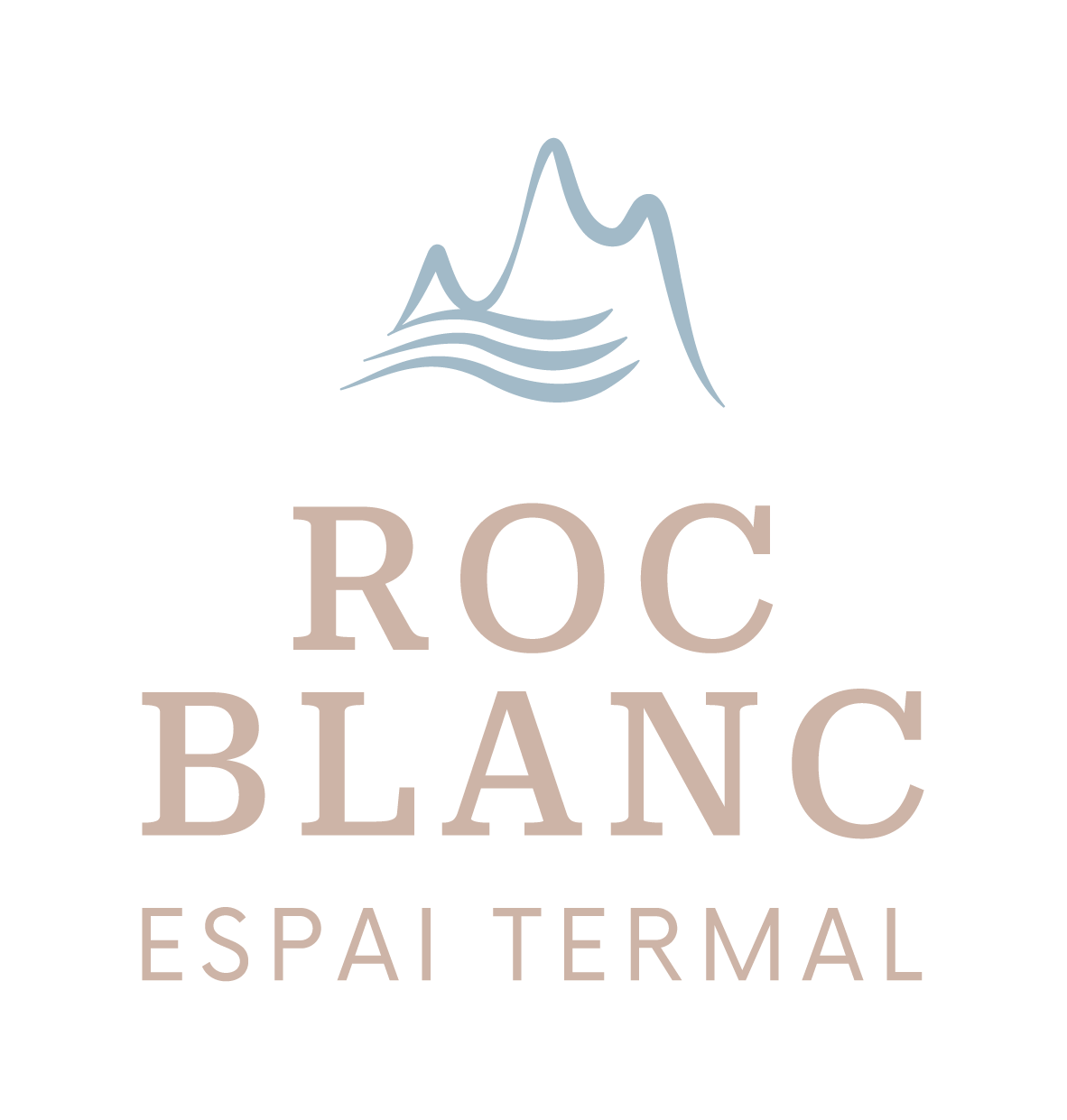 LOGOTIP PRINCIPAL Espai Termal Roc Blanc PANTONES 1